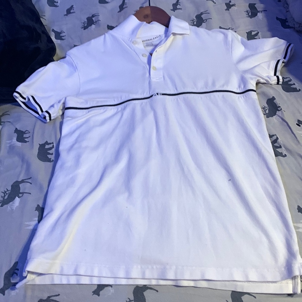 white American eagles mens formal shirt